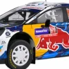 Solido Cars - White Ford Puma Rally1 Hybrid (#16 Fourmaux / Coria 2022 Sweden Rally) 1/18th Scale Die-Cast Vehicle Replica