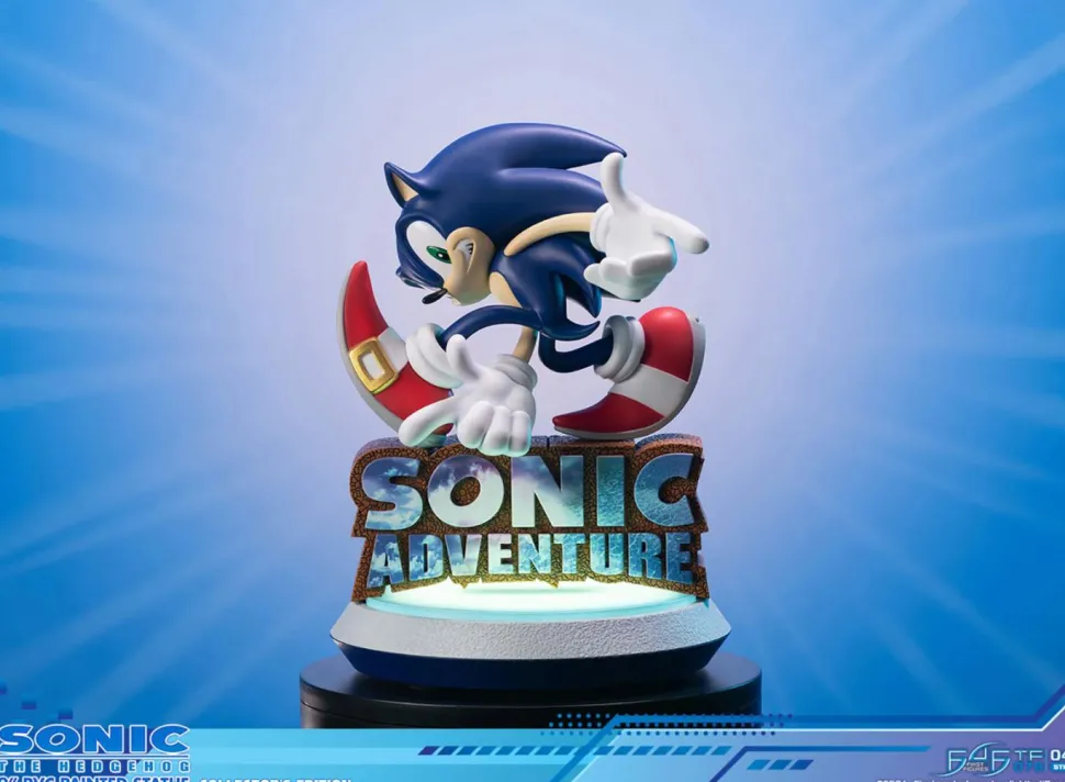 Sonic Adventure - Sonic the Hedgehog Deluxe 8” PVC Statue