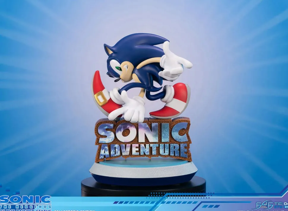Sonic Adventure - Sonic the Hedgehog Deluxe 8” PVC Statue