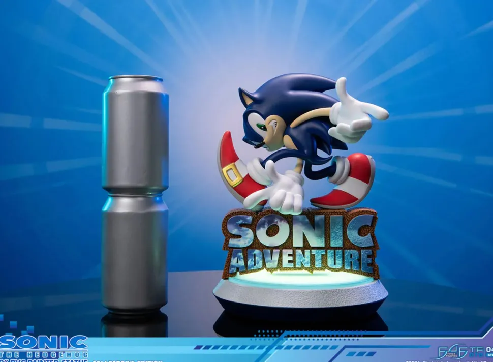 Sonic Adventure - Sonic the Hedgehog Deluxe 8” PVC Statue