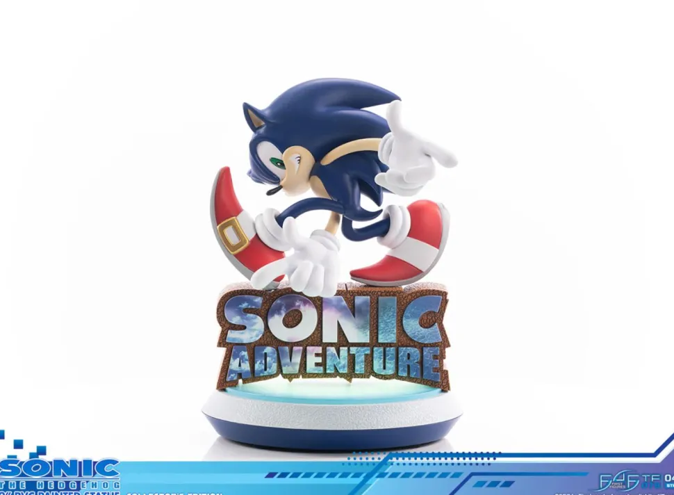 Sonic Adventure - Sonic the Hedgehog Deluxe 8” PVC Statue