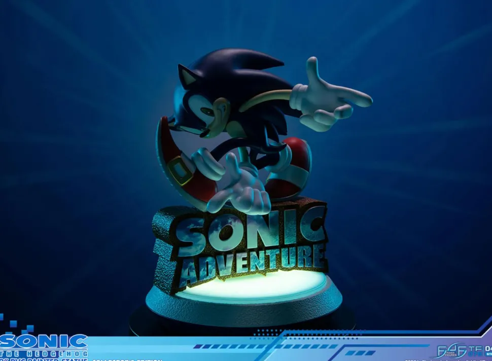 Sonic Adventure - Sonic the Hedgehog Deluxe 8” PVC Statue
