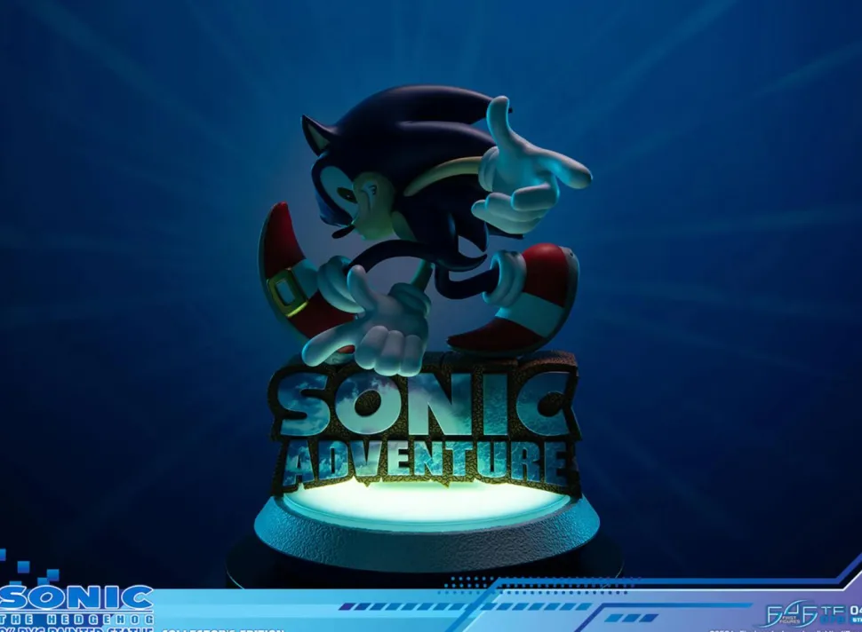 Sonic Adventure - Sonic the Hedgehog Deluxe 8” PVC Statue