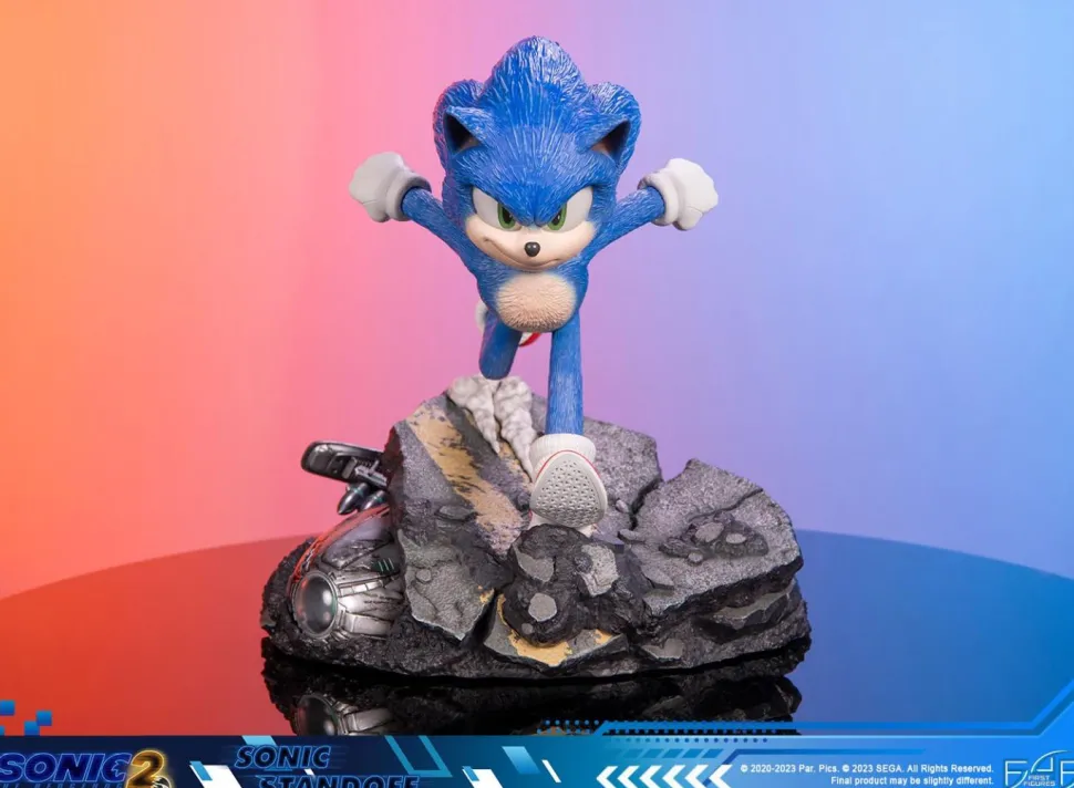 Sonic the Hedgehog 2 - Sonic Standoff 10" Statue
