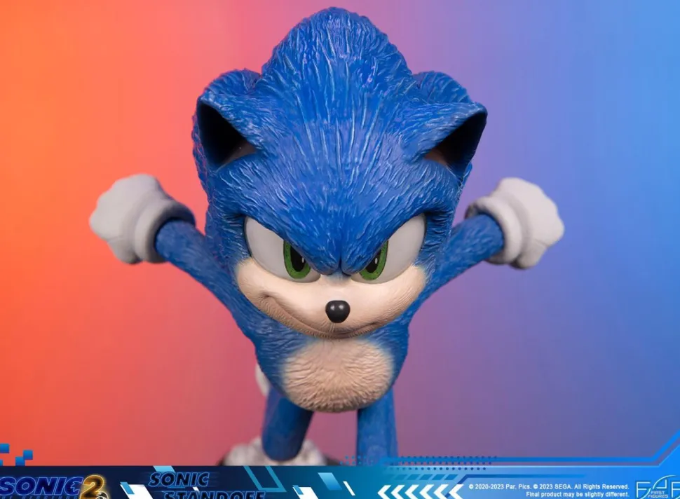 Sonic the Hedgehog 2 - Sonic Standoff 10" Statue