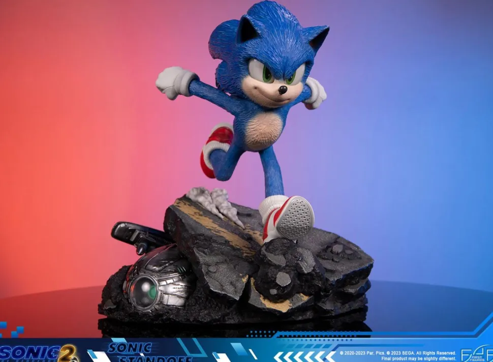 Sonic the Hedgehog 2 - Sonic Standoff 10" Statue