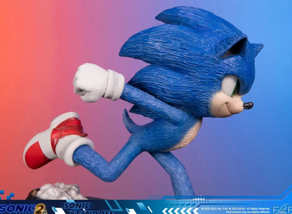 Sonic the Hedgehog 2 - Sonic Standoff 10" Statue