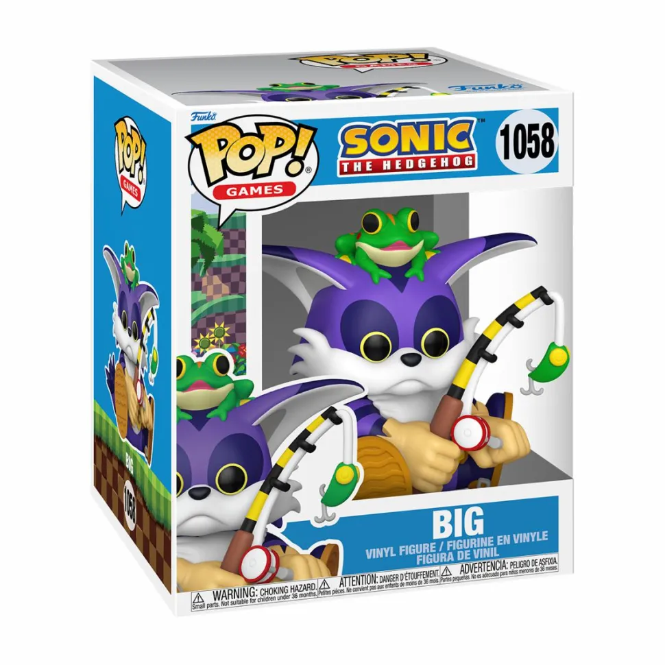 Sonic the Hedgehog - Big Super-Sized 6” Pop! Vinyl Figure