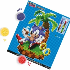 Sonic the Hedgehog - Chillin' Sonic Jixelz Remix Jigsaw Puzzle (1200+ Pieces)