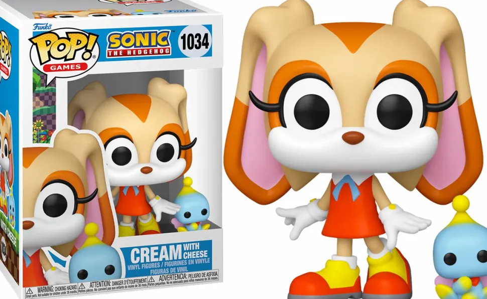 Sonic the Hedgehog - Cream with Cheese Pop! Vinyl Figure