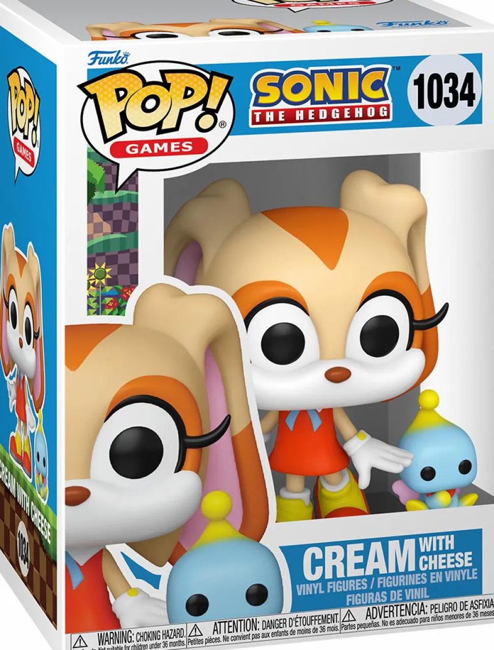 Sonic the Hedgehog - Cream with Cheese Pop! Vinyl Figure