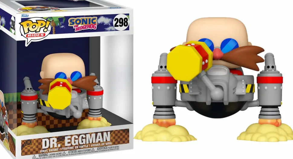 Sonic the Hedgehog - Dr. Eggman Pop! Rides Vinyl Figure
