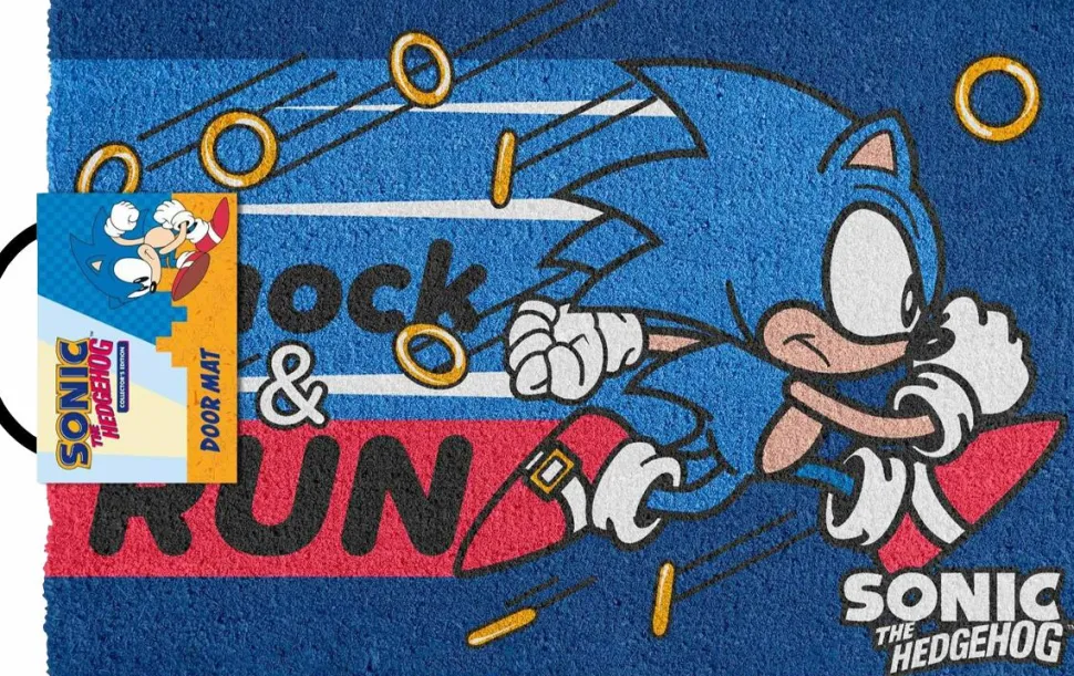 Sonic the Hedgehog - Knock & Run Doormat