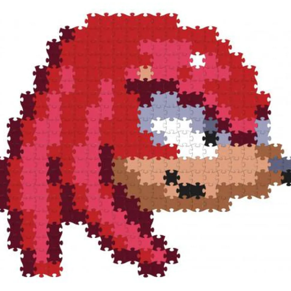 Sonic the Hedgehog - Knuckles Jixelz Remix Jigsaw Puzzle (300+ Pieces)