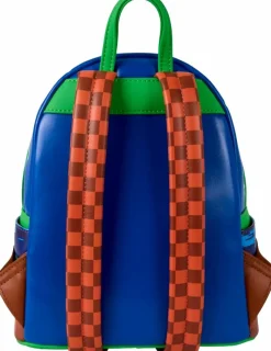 Sonic the Hedgehog - Light Up 10" Faux Leather Mini Backpack