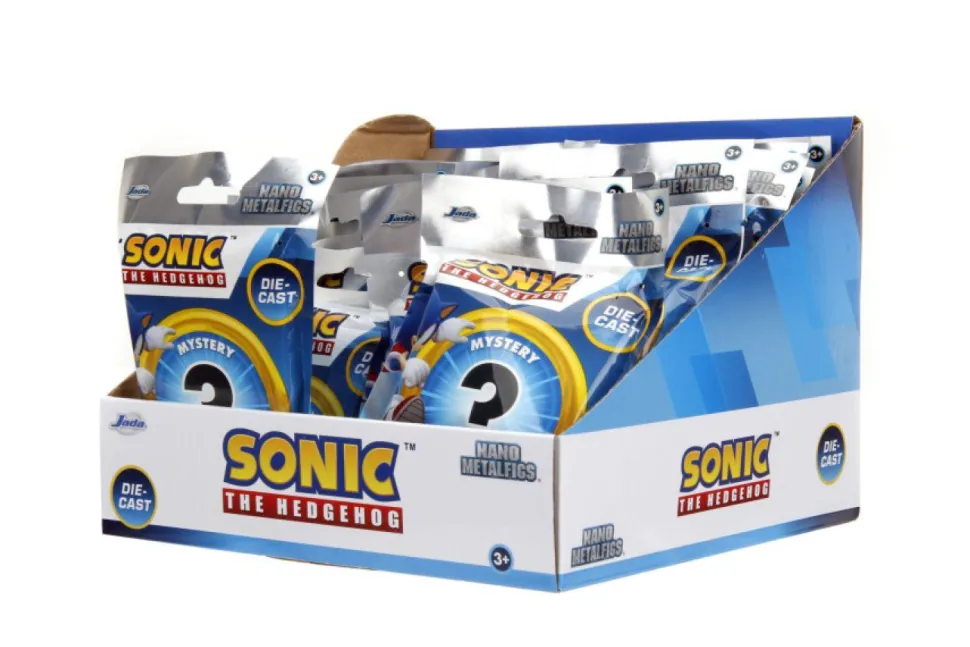 Sonic the Hedgehog - Nano Metalfigs Blind Bag Die-Cast Figure (Display of 24)