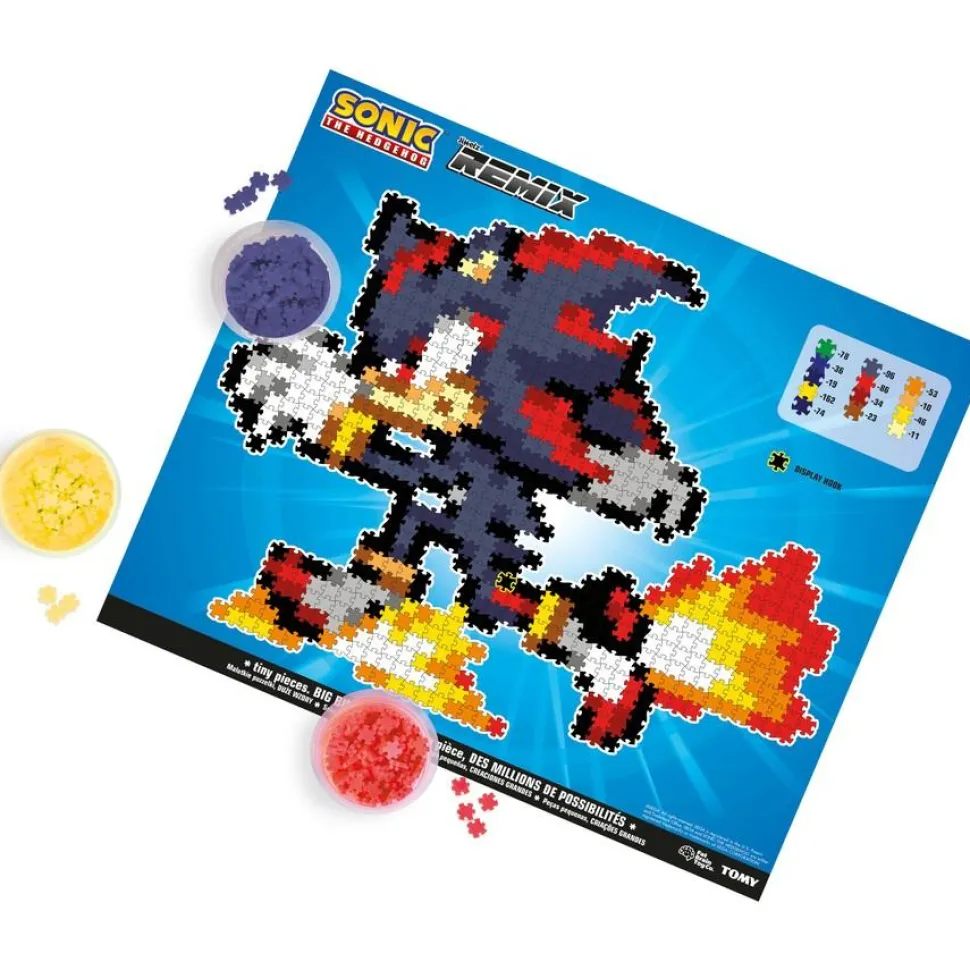 Sonic the Hedgehog - Running Shadow Jixelz Remix Jigsaw Puzzle (700+ Pieces)