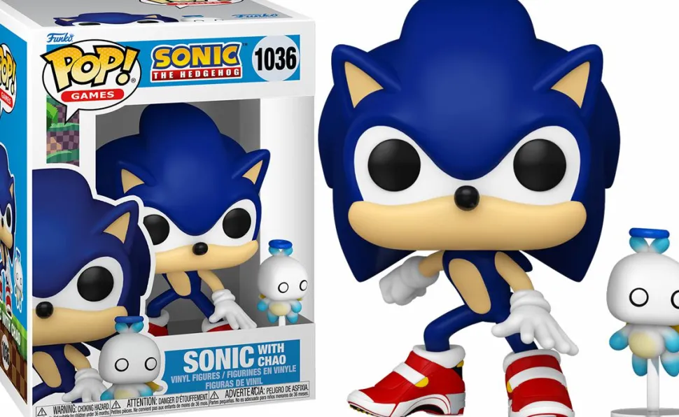 Sonic the Hedgehog - Sonic with Chao Pop! Vinyl Figure
