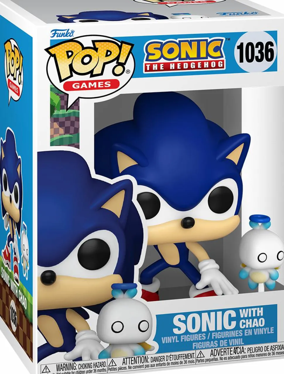 Sonic the Hedgehog - Sonic with Chao Pop! Vinyl Figure