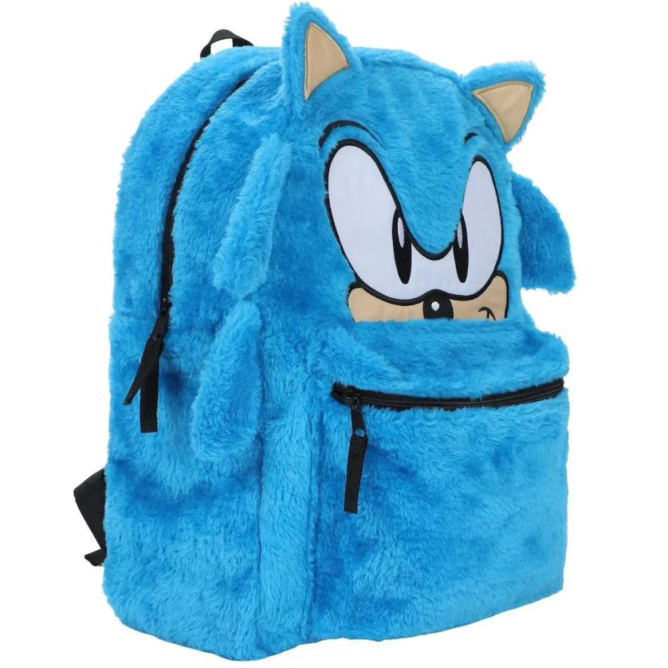 Sonic the Hedgehog - Sonic Big Face 17" Reversible Backpack