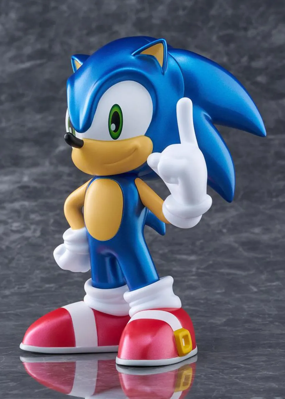Sonic the Hedgehog - Sonic the Hedgehog SoftB Half (Metallic Color Ver.) 6" PVC Statue