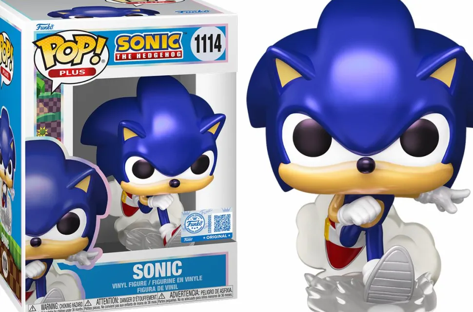 Sonic The Hedgehog - Sonic Pop! Plus Vinyl Figure