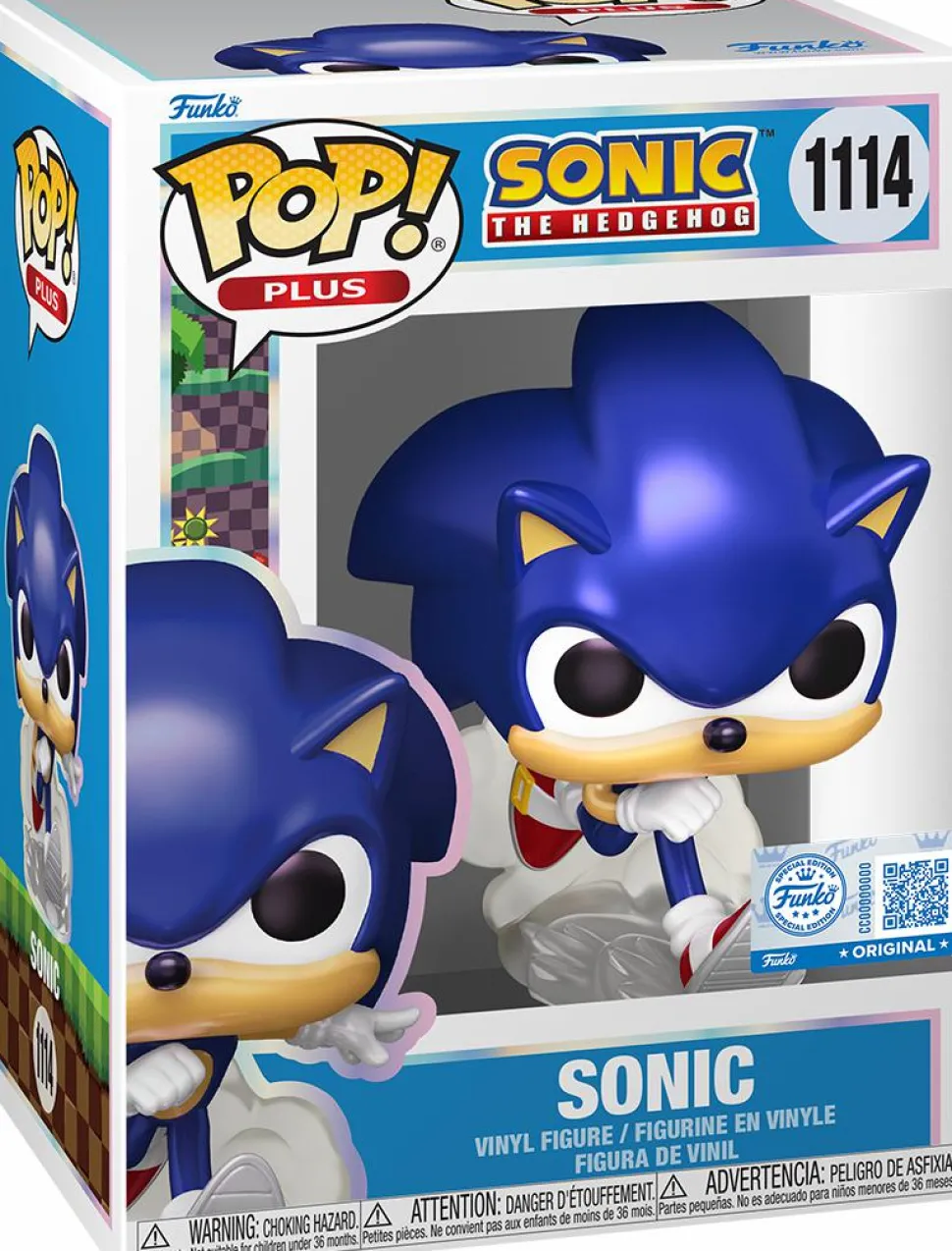 Sonic The Hedgehog - Sonic Pop! Plus Vinyl Figure