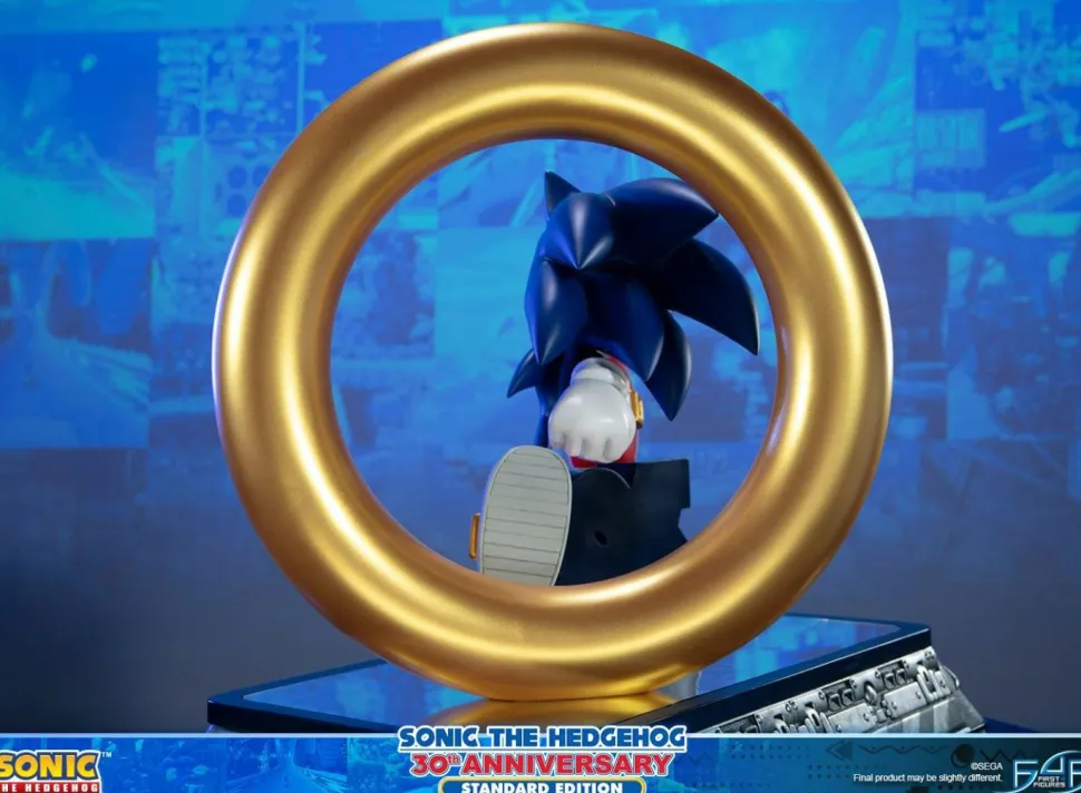 Sonic the Hedgehog - Sonic the Hedgehog 30th Anniversary 16” Statue