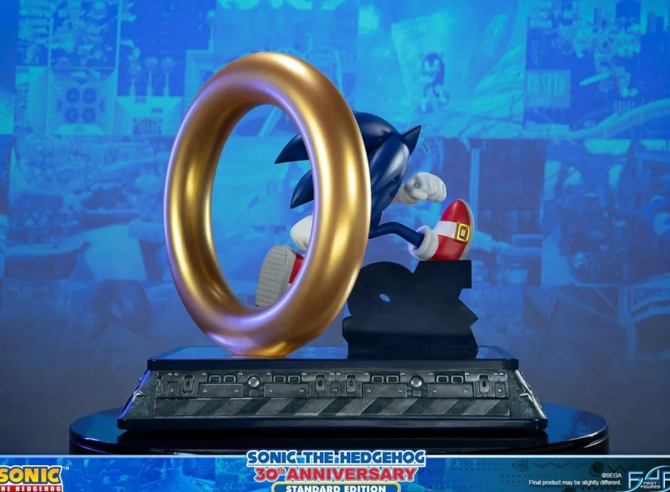 Sonic the Hedgehog - Sonic the Hedgehog 30th Anniversary 16” Statue