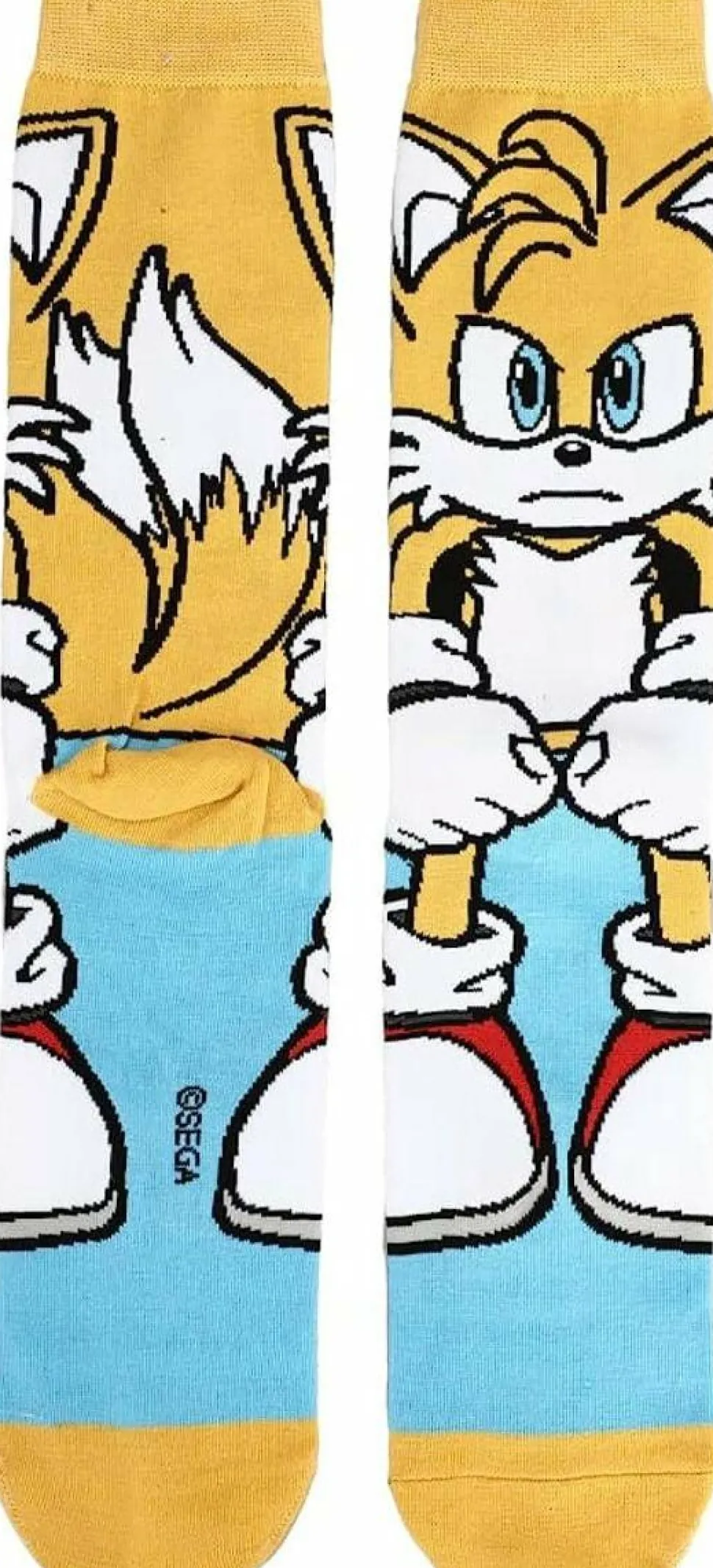 Sonic the Hedgehog - Tails Animigos 360 Character Crew Socks (One Size)