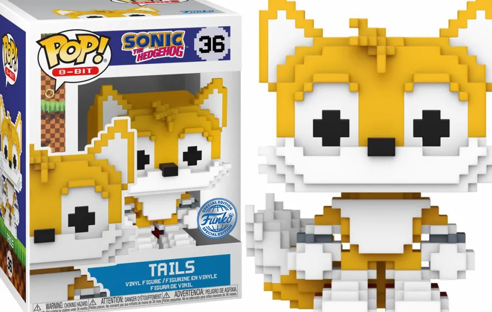 Sonic the Hedgehog - Tails 8-Bit Pop! Vinyl Figure