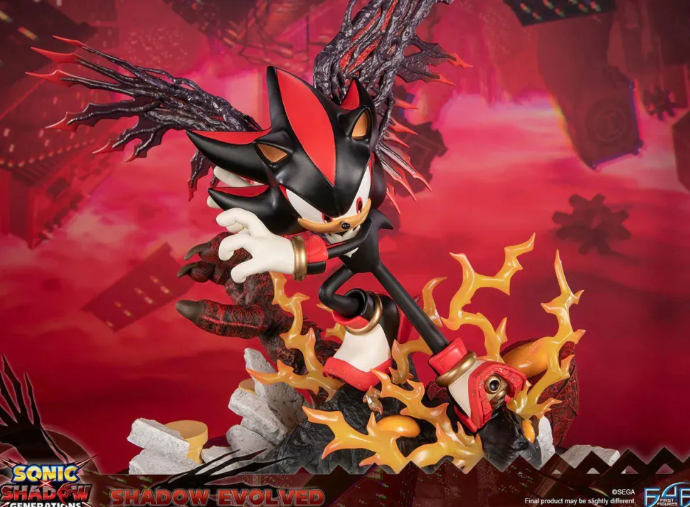 Sonic X Shadow Generations - Shadow Evolved 23" Statue