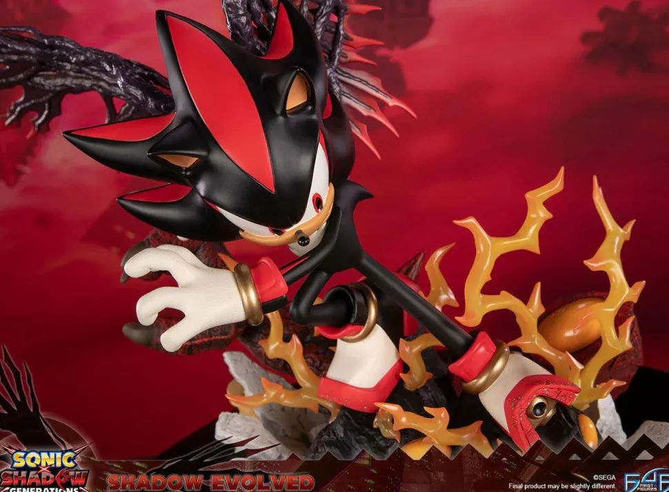 Sonic X Shadow Generations - Shadow Evolved 23" Statue