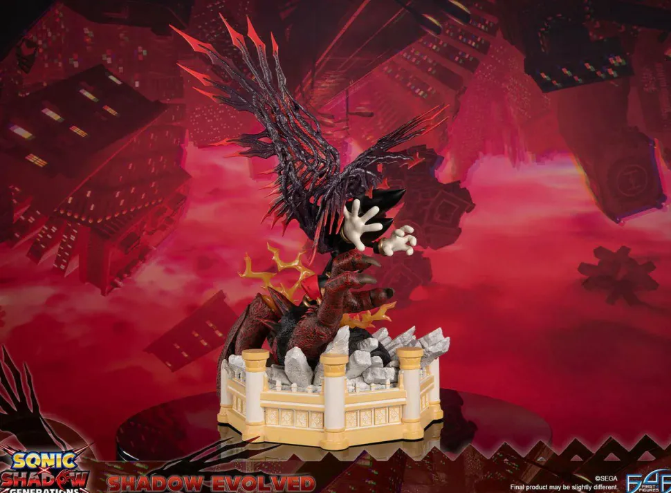 Sonic X Shadow Generations - Shadow Evolved 23" Statue