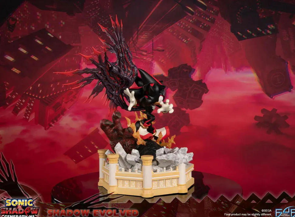 Sonic X Shadow Generations - Shadow Evolved 23" Statue