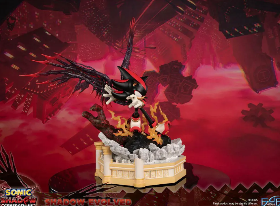 Sonic X Shadow Generations - Shadow Evolved 23" Statue