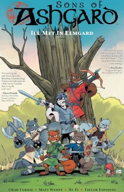 Sons of Ashgard: Ill Met in Elmgard by Chad Corrie Trade Paperback Book
