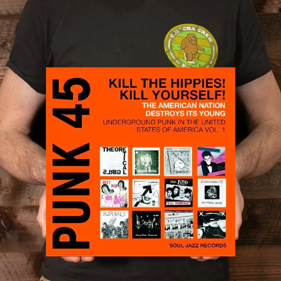 Soul Jazz Records - Soul Jazz Records Presents: Punk 45: Kill The Hippes! Kill Yourself - The American Nation 1978-80 2xLP Vinyl Record (2024 Record Store Day Exclusive Orange Coloured Vinyl)