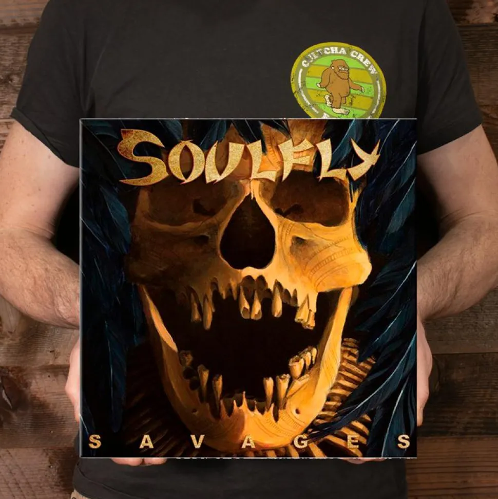 Soulfly - Savages 2xLP Vinyl Record (Gold Coloured Vinyl)