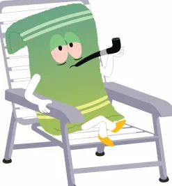 South Park - St. Patrick's Day Towelie 4" Vinyl Figure