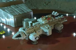 Space: 1999 - Electronic Moonbase Alpha Launch Pad with Eagle One Transporter 5” Vehicle Replica Playset