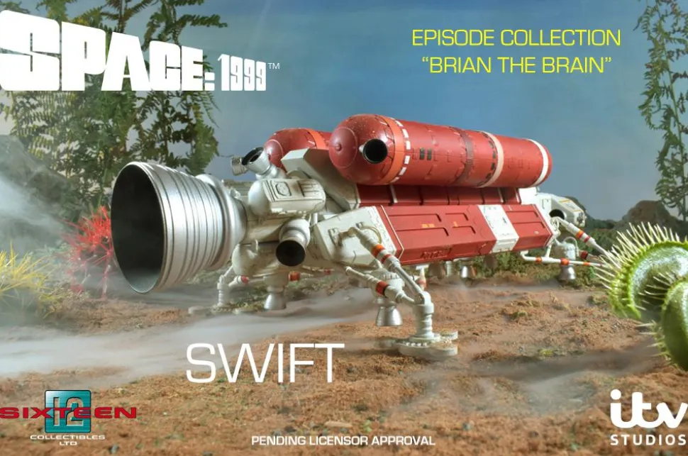 Space: 1999 - SWIFT Spaceship Deluxe Die-Cast 14” Replica