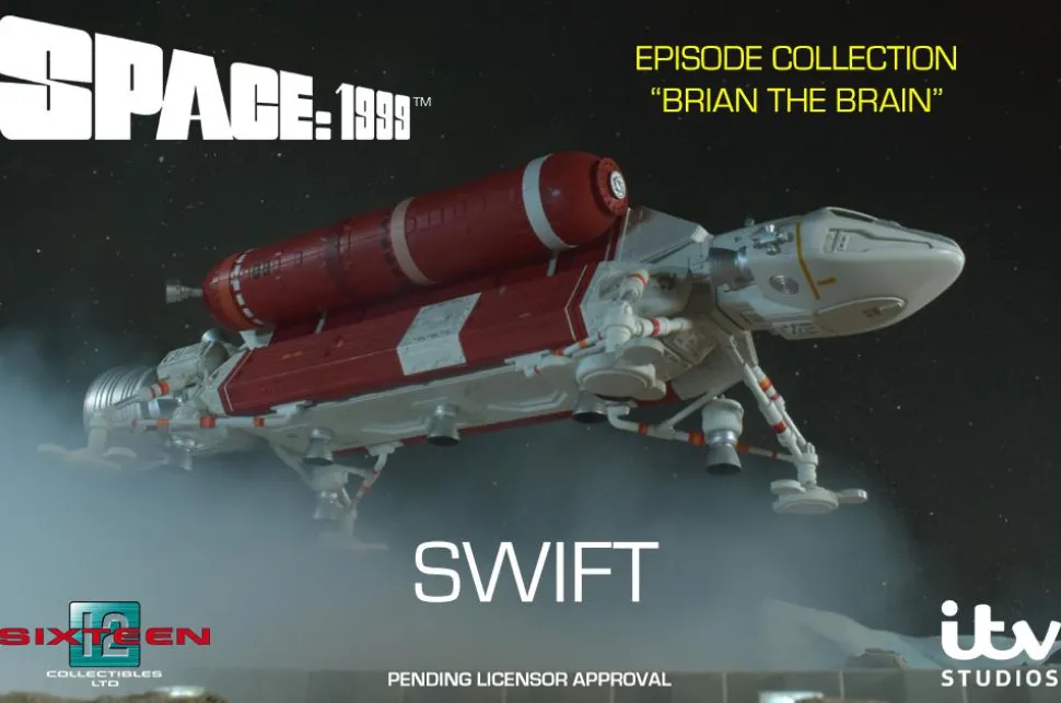 Space: 1999 - SWIFT Spaceship Deluxe Die-Cast 14” Replica