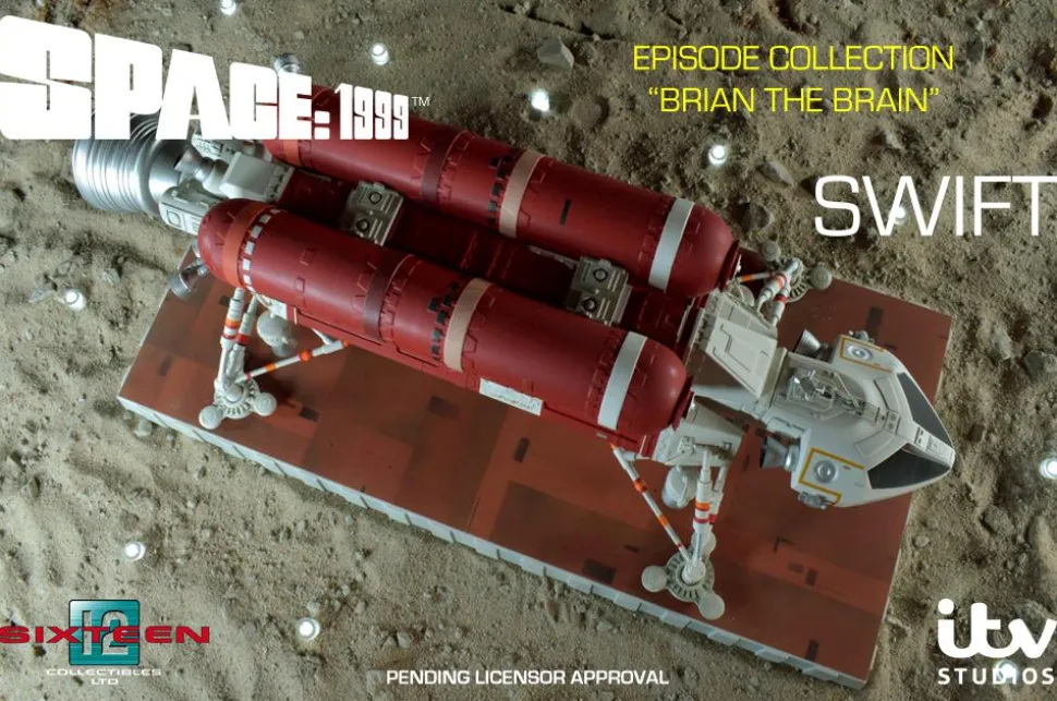 Space: 1999 - SWIFT Spaceship Deluxe Die-Cast 14” Replica