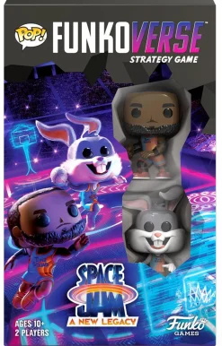 Space Jam 2 - Bugs Bunny & Lebron James Pop! Funkoverse Strategy Game 2-Pack