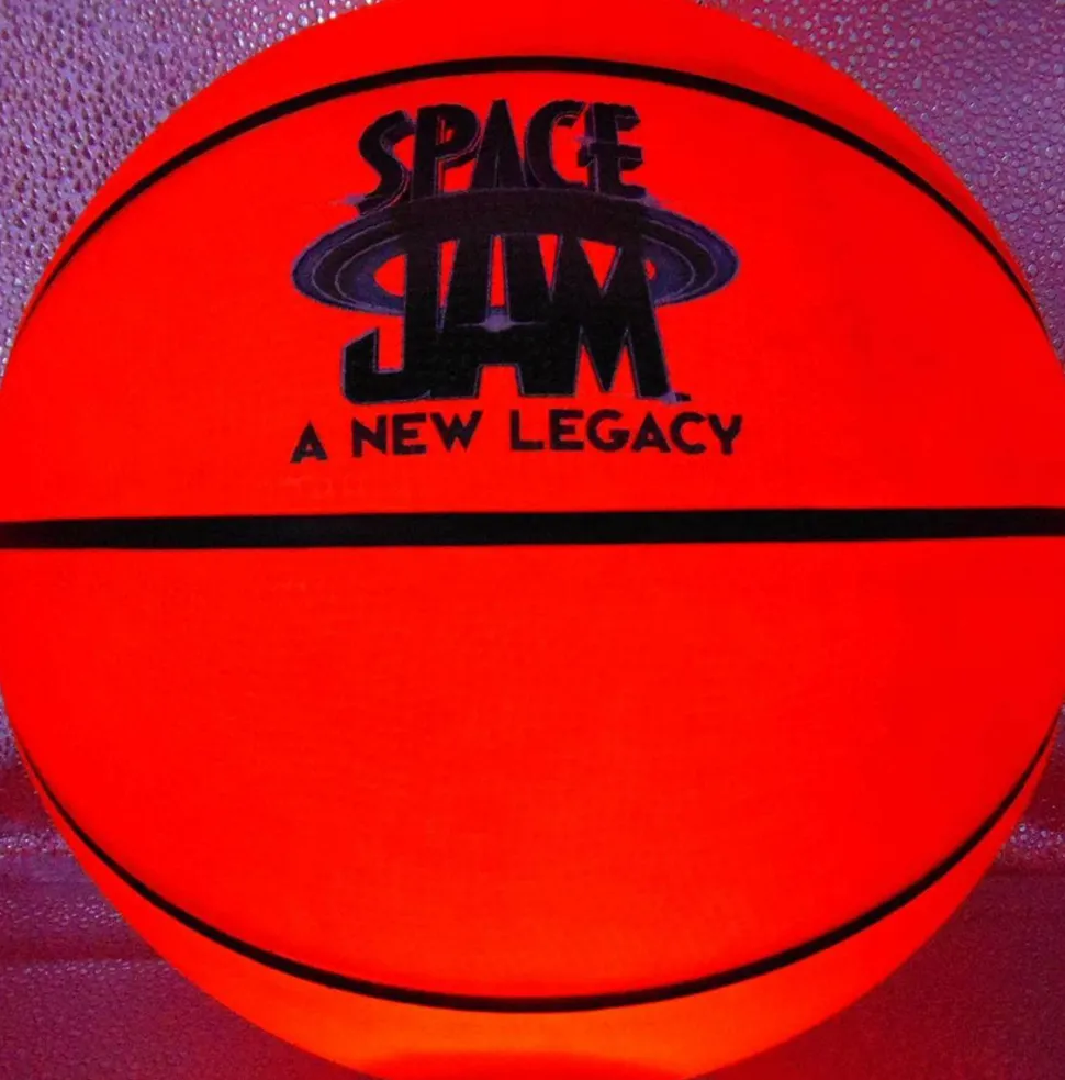 Space Jam 2: A New Legacy - LED Light Up Size 7 Basketball