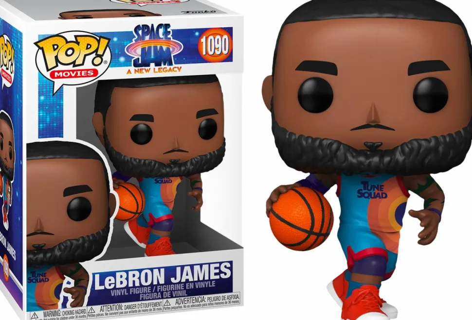 Space Jam 2: A New Legacy - Lebron James Dribbling Pop! Vinyl Figure