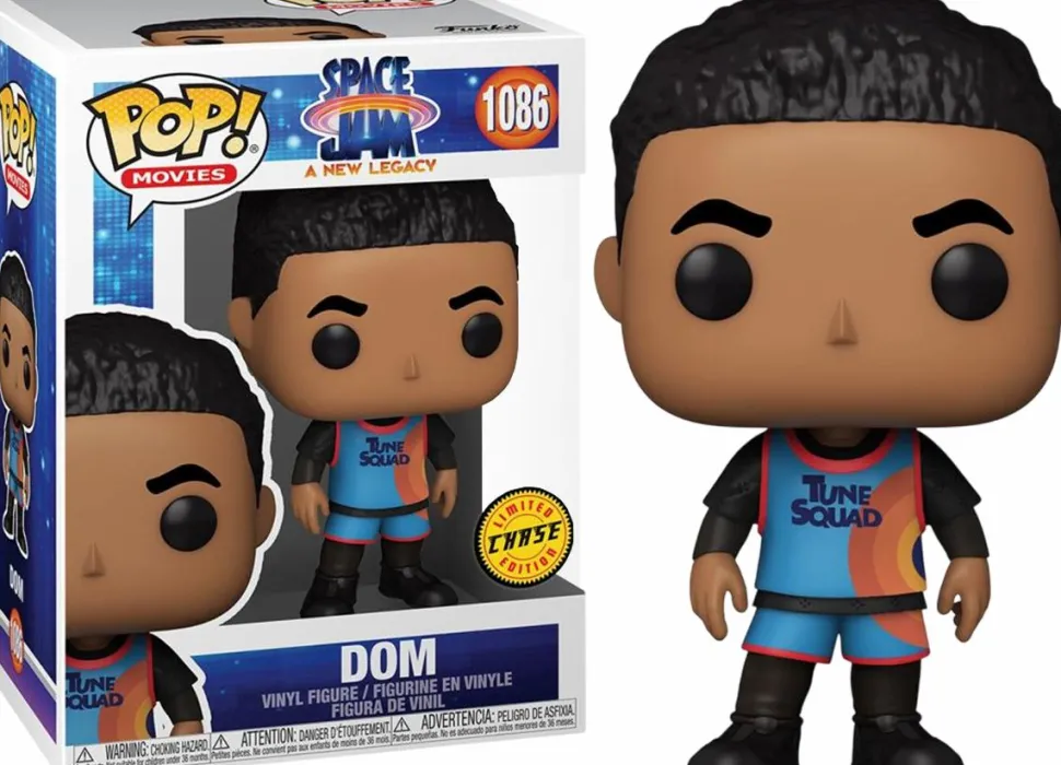 Space Jam 2: A New Legacy - Dom Pop! Vinyl Figure in Acrylic Pop! Protector (Chase Variant)