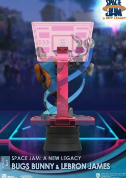 Space Jam: A New Legacy - Bugs Bunny and Lebron James D-Stage 6” Statue