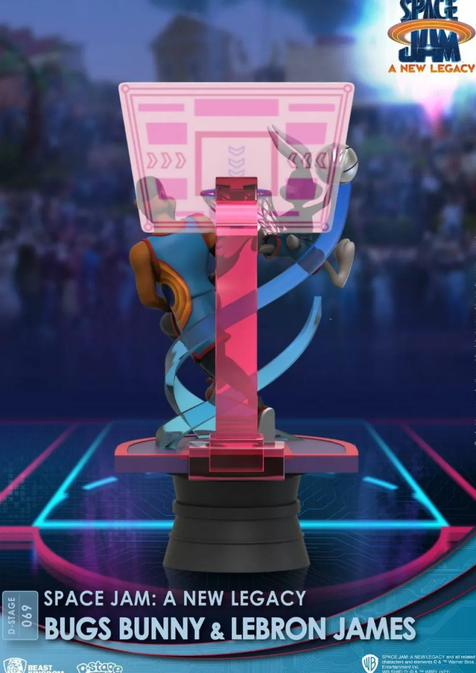 Space Jam: A New Legacy - Bugs Bunny and Lebron James D-Stage 6” Statue